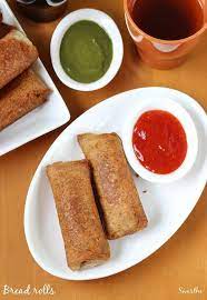 Bread Roll Recipe How To Make Potato Stuffed Bread Roll Recipe Quick Recipes Snacks Bread Roll Pakora Recipes