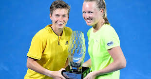 She has won 14 doubles titles on the wta tour , as well as one singles title and 20 doubles titles on the itf circuit. Bertens En Schuurs Slaan Zich Naar Eindzege In Brisbane Tennis Ad Nl