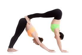 It also lets you attempt poses which you the person doing a backbend will lean back on their partner's back and open the front of their heart and chest. Yoga Poses For Two People Partner Yoga To Build Trust