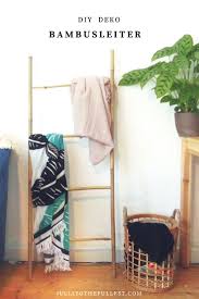 Diy Deko Bambusleiter Ist Super Einfach Zu Bauen Und Kostet Nicht Einmal 5 Euro Das Klingt Doch Gut Nicht Wahr Kinderzimmer Deko Selber Machen Deko Diy Deko