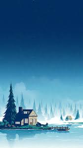 Use them as wallpapers for your mobile or desktop screens. Winter Scenery Minimalist Night Landscape Digital Art 4k Wallpaper 4 1964