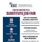 Substitute Job Fair event image