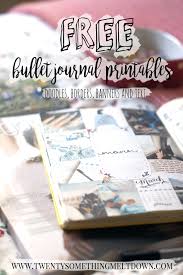 15% off custom signs, posters or decals when you spend $75 or more for a limited time! Free Bullet Journal Printables Gwennan Rees