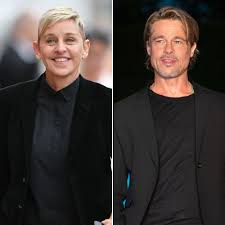 Ellen Degeneres Reveals She Dated Brad Pitt S Ex Girlfriend She added, i actually sense that i have dated another one of your girlfriends. however, neither revealed any names.