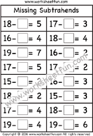 Making ten decomposing a number leading to a ten using the relationship between addition and subtraction. Subtraction 2 Digit Free Printable Worksheets Worksheetfun