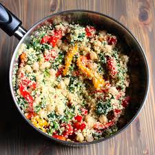 Lemon Feta Couscous With Spinach Recipe Couscous Trader Joes Recipes Healthy Recipes