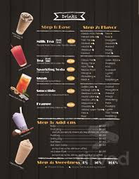 tao cha menu in yukon oklahoma usa