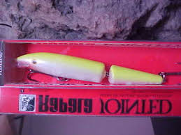 Rapala Jointed Minnow J13 Sfc Color Silver Fl Chart For Bass Pike Walleye Musky 22677003863 Ebay
