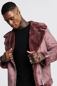 And you know we've got that outfit inspo to get you started. Faux Fur Lined Suede Aviator Boohooman