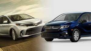 The caravan's engines are weaker and noisier than the japanese. Toyota Sienna Vs Honda Odyssey Which Is More Reliable