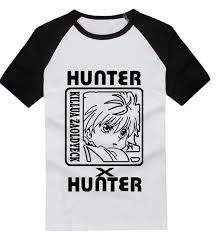 Kemeja denim, kemeja ini berbahan dasar denim. Hunter X Hunter Mens Womens Design T Shirt Gon Freecss Cosplay T Shirt New Anime Kurapika T Shirt Fashion Killua Zoldyck Tees T Shirts Aliexpress