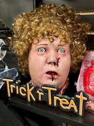Trick 'r Treat: Charlie - Severed Head Latex Prop - The Last Toy Store