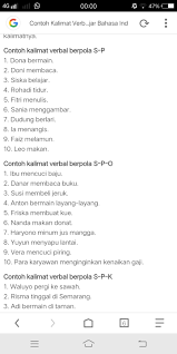 Tahukan anda apa pengertian kalimat majemuk?kalimat majemuk sendiri merupakan salah satu jenis kalimat dalam. Contoh 5 Kalimat Verbal Dan 5 Kalimat Nomina Brainly Co Id
