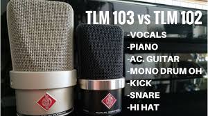 neumann tlm 102 vs tlm 103 3 critical differences to be