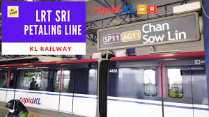 The ampang line lrt and the sri petaling line lrt are combined to form part of the greater kuala lumpur / klang valley integrated transit system. Kl Railway Lrt Sri Petaling Line Chan Sow Lin Putra Heights Youtube