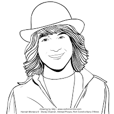 Printable lightning mcqueen colouring pages. Mick Rofono Lee Iii Oliver Oken From Hannah Montana Coloring Page