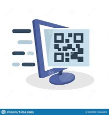 Vector Icon Illustration With Digital Media Concept About Online Qr Code Generator Stock Vector Illustration Of Logo Digital 126199509