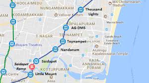 Two Chennai Metro Sections Inaugurated To Ag Dms And Central