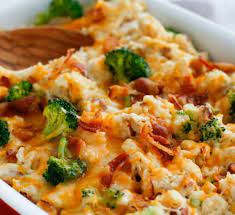 Baked Potato Chicken And Broccoli Casserole Barefeet In The Kitchen