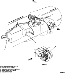 On a 99 tahoe the blower motor resistor pack is on top of the air box. 1995 Chevrolet Suburban No High Speed On Fan