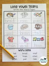 We did not find results for: Long Vowel Teams Worksheets Write The Word Pages This Reading Mama