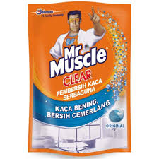 A spray cleaner for use on windows, mirrors and other glass surfaces. Jual Mr Muscle Glass Cleaner Clear Refill Original 440ml Kota Bandung Tritirtoshop Tokopedia