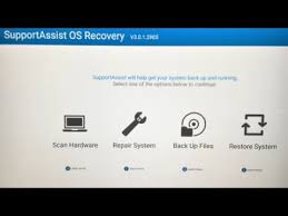 How To Reinstallation Dell Supportassist Os Recovery On Dell Laptop Supportassist Os Recovery Youtube