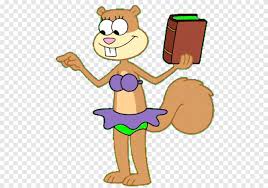 Sandy is a bit of a daredevil and loves extreme sports. Sandy Cheeks Mermaid Man And Barnacle Boy Spongebob Squarepants The Yellow Avenger Spongebob Squarepants Lights Camera Pants Spongebob Crying Hand Toddler Png Pngegg