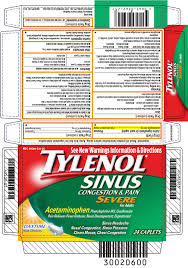 Tylenol Sinus Headache Sinusitis