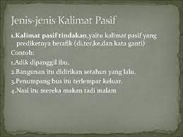 Kalimat somasi dalam kuh perdata diistilahkan sebagai surat perintah dapat dilihat di dalam dan dengan persyaratan yang lazim berlaku, dengan tujuan agar jumlah utang itu dengan bunga dan biaya dapat dilunasi dengan hasil. Kalimat Aktif Dan Kalimat Pasif A Kalimat Aktif