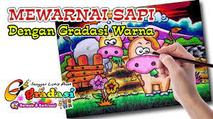Download Gambar Sapi Untuk Mewarnai Gambar Warna Sapi