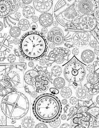 Pin By Ad On Poem Inspiration Steampunk Coloring Gear Drawing Coloring Books