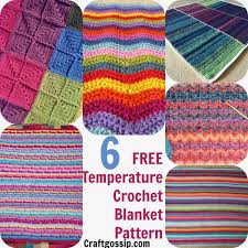6 Temperature Blanket Patterns Crochet