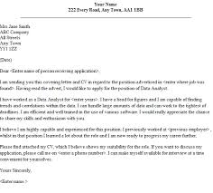 Data Analyst Cover Letter Sample Lettercv Com