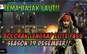 How to get free elite pass in garena free fire for october 2020. Mantab Elite Pass Free Fire Season 19 Desember Tema Bajak Laut