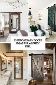 25 sliding barn doors ideas for a