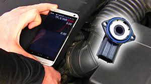 As you can see, there are cables running to and from the sensor to complete the sensor's circuit. How To Test A Throttle Position Sensor With A Cheap Scan Tool Youtube