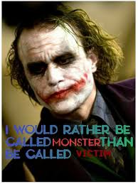 Im Letting Them Out All Of Them Now They Can Be The Victims Joker Quotes Best Joker Quotes Heath Ledger Joker Quotes