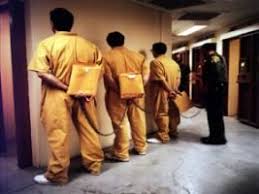 Prisoners At Pbsp Against Wall Shackled Together Photo Courtesy Of Cdcr Pelican Bay Prison Prison Hunger Strike