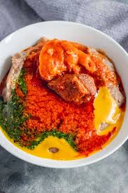 Gbegiri & Ewedu with Croaker Fish