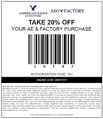American Eagle Outfitters Coupons 20 Off At American Online Coding Money Saver American Outfitters