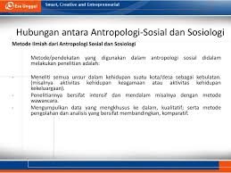 Hubungan Antropologi Dengan Ilmu Sosial Lainnya Ppt Download