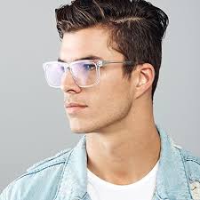 Reveler Everscroll Mens Clear Frame Glasses Eyeglass Frames For Men Mens Glasses Frames