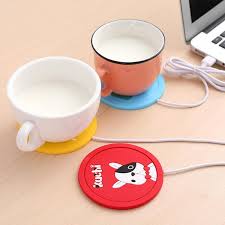 Cartoon Usb Heat Resistant Electric Insulation Coaster Usb Warm Cup Mat Heating Device Coffee Tea Cup Warmer Pad Mat In 2020 Coffee Coasters Tea Cups Cup Mat