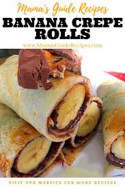 Want A Quick And Healthy Breakfast Try These Banana Crepe Rolls Very Simple Ingredients That Is Readily Availabl In 2020 Banana Crepes Sushi Recipes Homemade Recipes