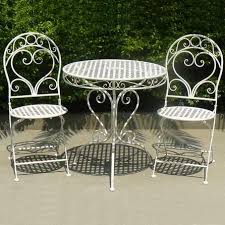 Elegant and timeless, the sage eve folding metal bistro set oozes parisian style. Chatsworth Cream Outdoor Bistro Table And Chair Set Dunelm Bistro Table Outdoor Outdoor Rooms Outdoor Patio Decor