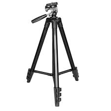 Youbo VT-831 Lightweight 4 Section Aluminum Smartphone Tripod with 3-way  Tripod Head