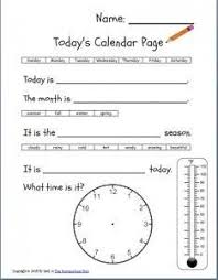 Practice Dates And Time With This Free Daily Calendar Page At The Homeschool Den Find More F Kindergarten Calendar Calendar Activities Homeschool Kindergarten