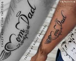 These tattoos can often be used to thank the parents for bringing them into the world and giving them all the tools they ever. Pin On Mom Dad Tattoos Designs