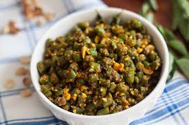 Maharashtrian Style Farasbi Chi Bhaji Recipe Beans Cooked With Peanuts Recipe Bhaji Recipe Indian Beans Recipe Indian Food Recipes Vegetarian